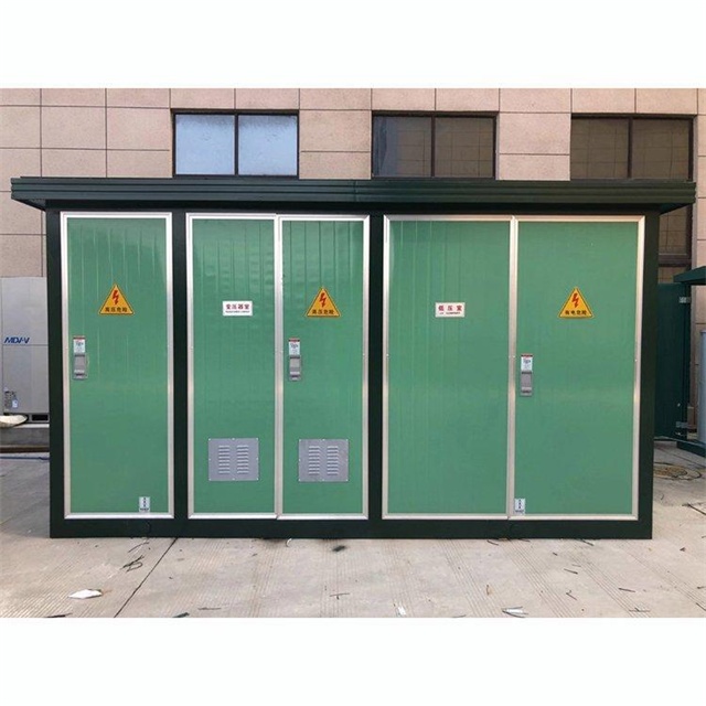 南江1600KVA欧式箱式变压器